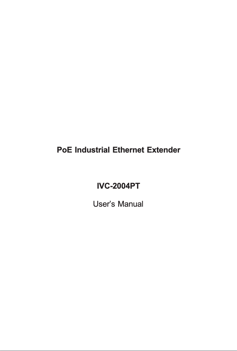 Page n°1 - Manuel utilisateur Planet IVC-2004PT