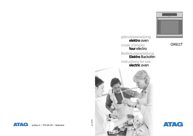 Image de la première page du manuel de l'appareil OX 611 T