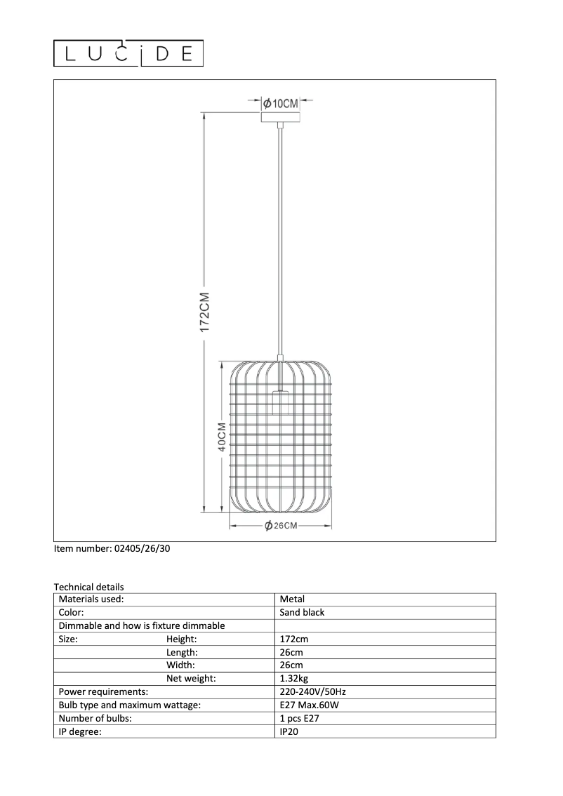 Image de la première page du manuel de l'appareil Esmee 02405/26/30