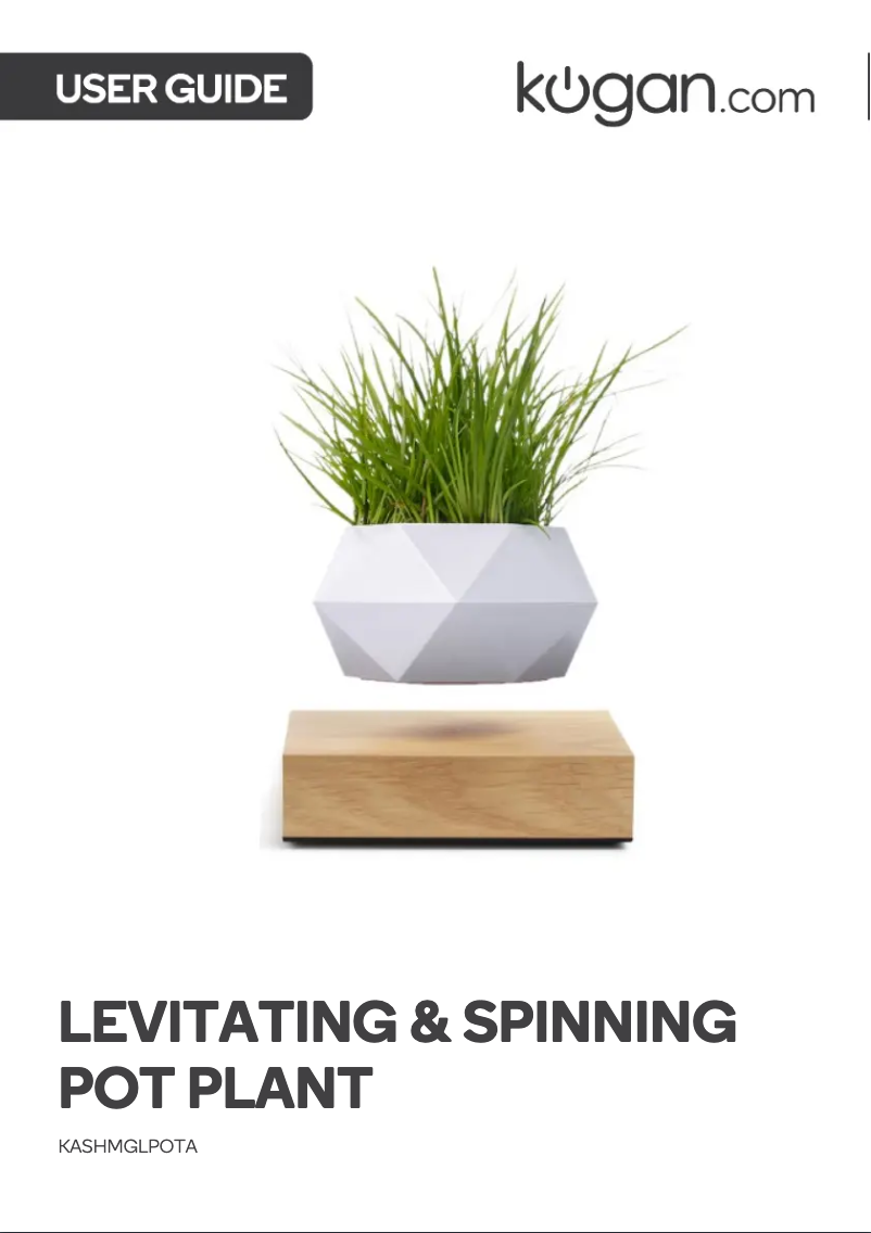 Image de la première page du manuel de l'appareil KASHMGLPOTA