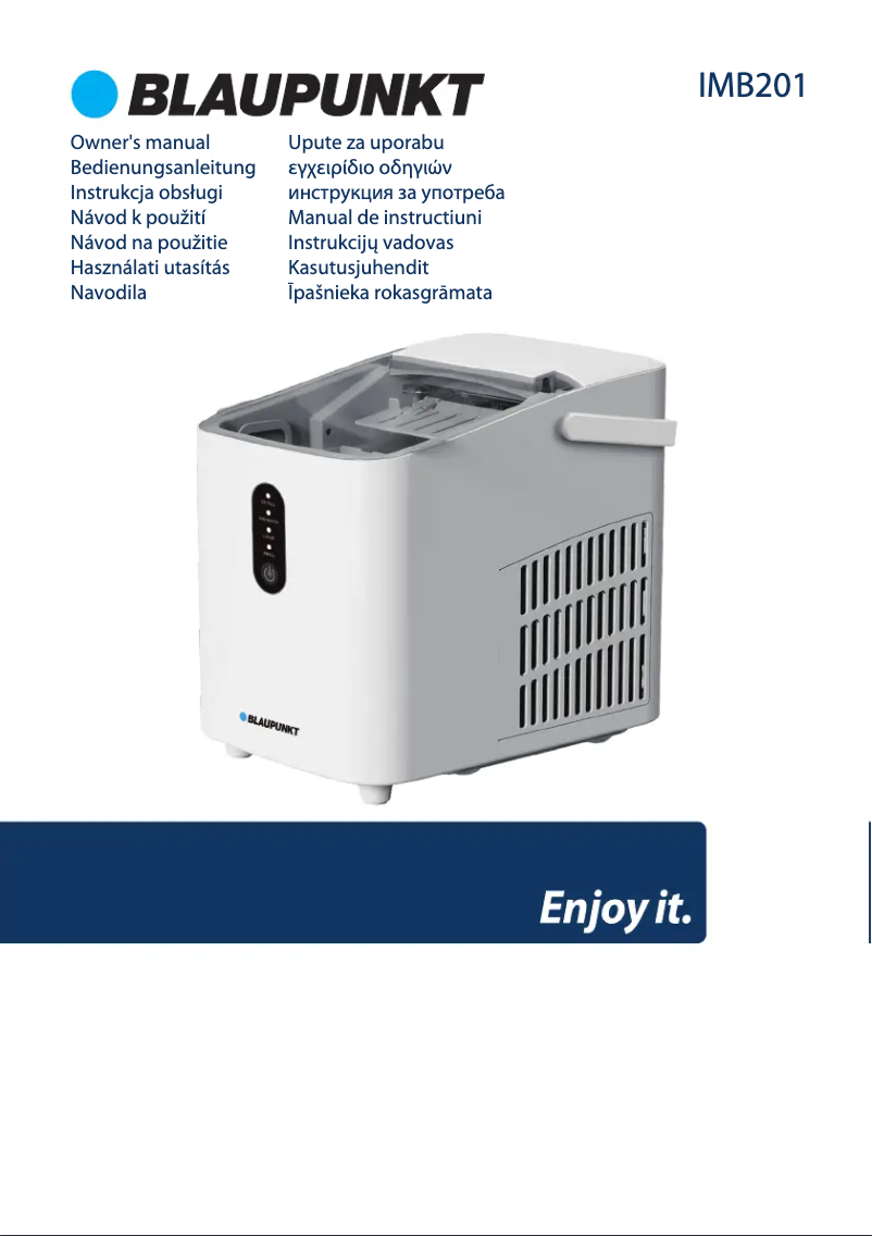 Page n°1 - Manuel utilisateur Blaupunkt IMB201
