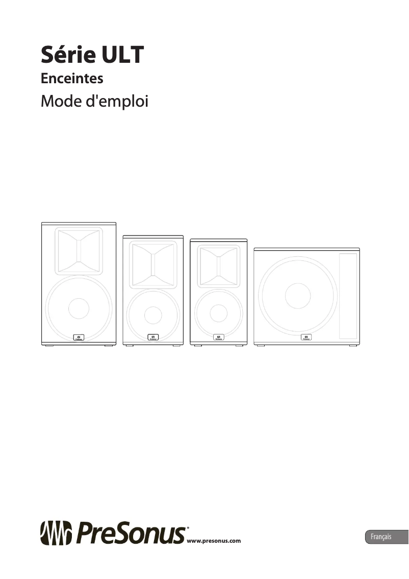 Image de la première page du manuel de l'appareil ULT12