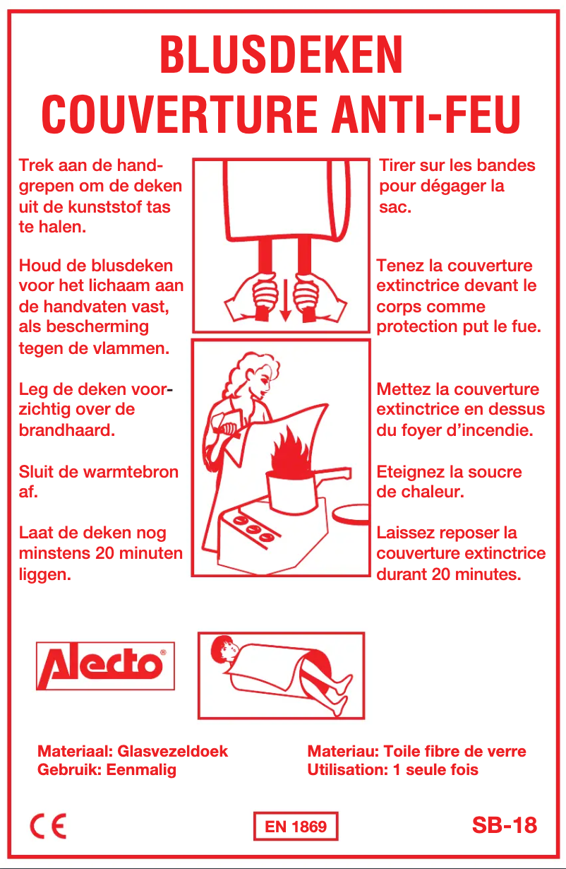 Page 1 de la notice Manuel utilisateur Alecto SB-18