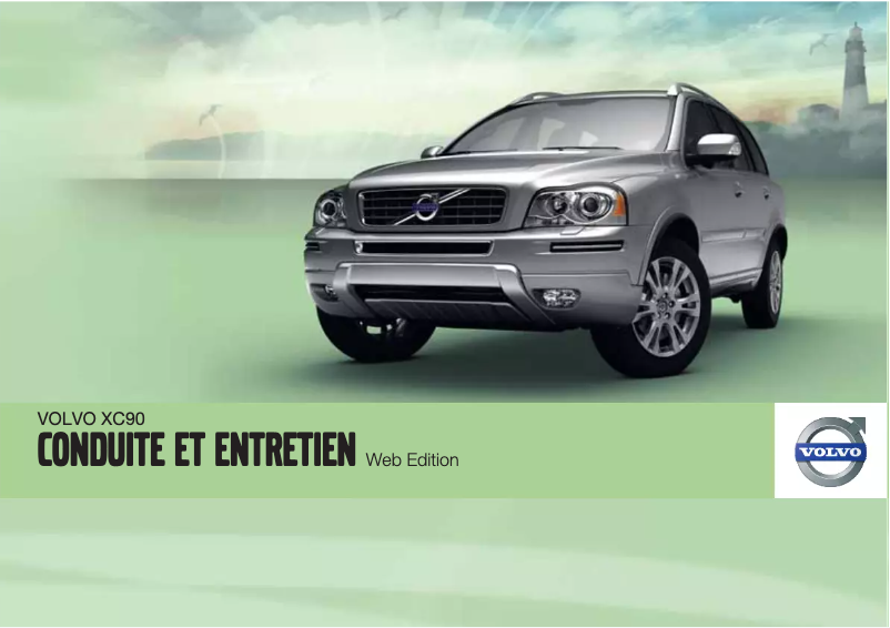 Page 1 de la notice Manuel utilisateur Volvo XC90 (2011)