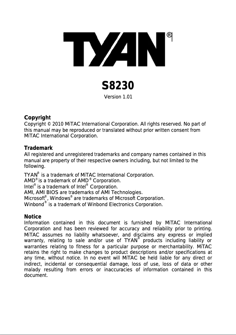 Image de la première page du manuel de l'appareil S8230GM4NR-LE