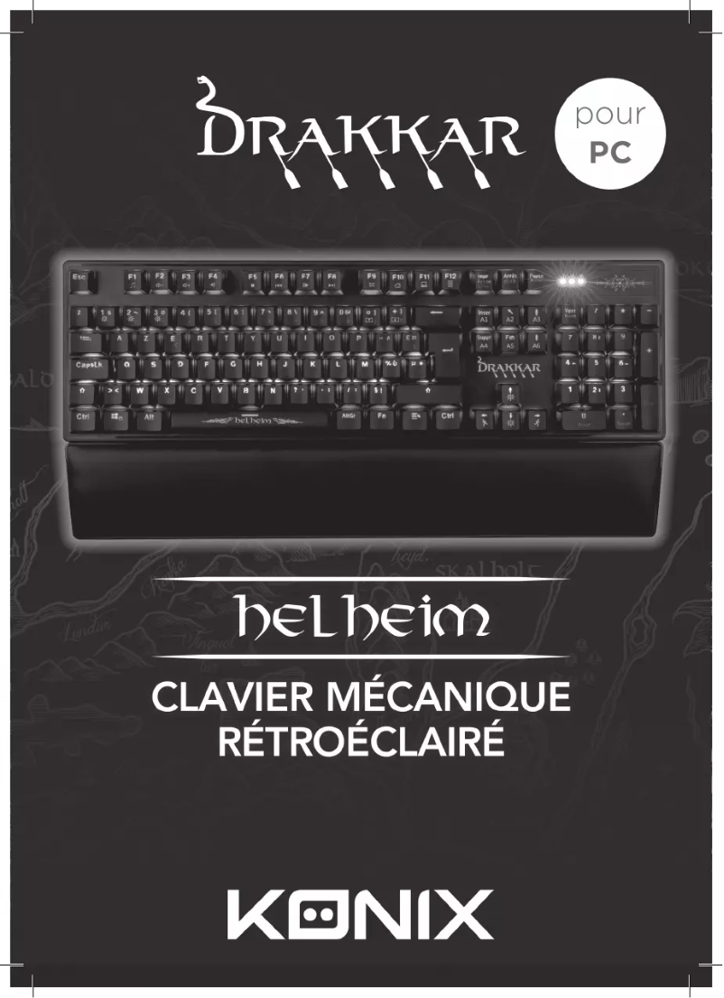 Page n°1 - Manuel utilisateur Konix Drakkar Helheim