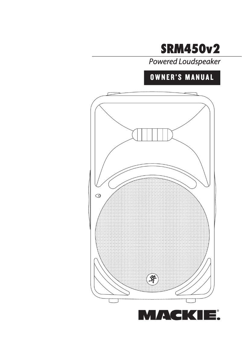 Page 1 de la notice Manuel utilisateur Mackie SRM450 V2
