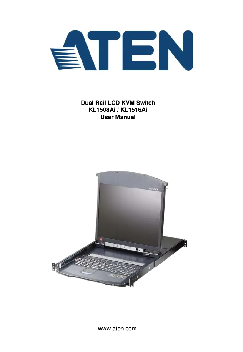 Page n°1 - Manuel utilisateur ATen KL1516AIM