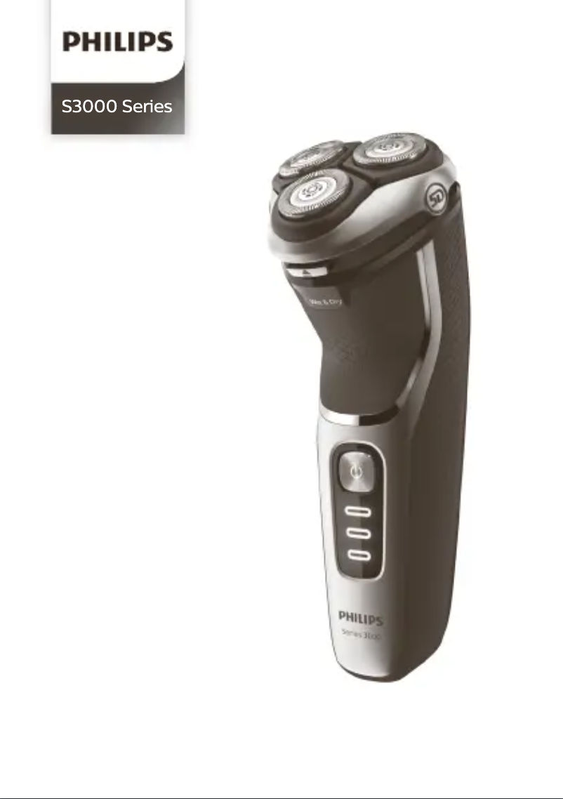 Page 1 de la notice Manuel utilisateur Philips Shaver 3100 S3222