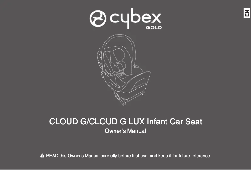 Page 1 de la notice Manuel utilisateur Cybex Cloud G