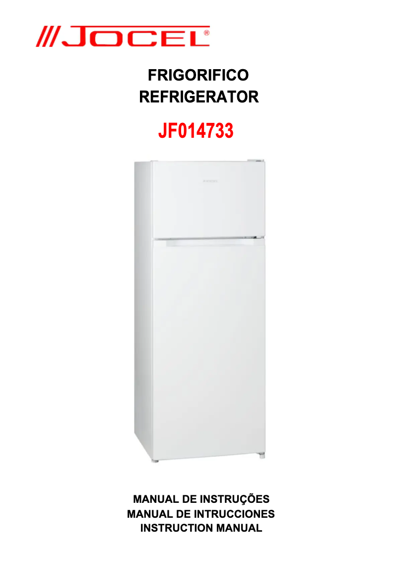 Página 1 del manual Manual de usuario Jocel JF014733