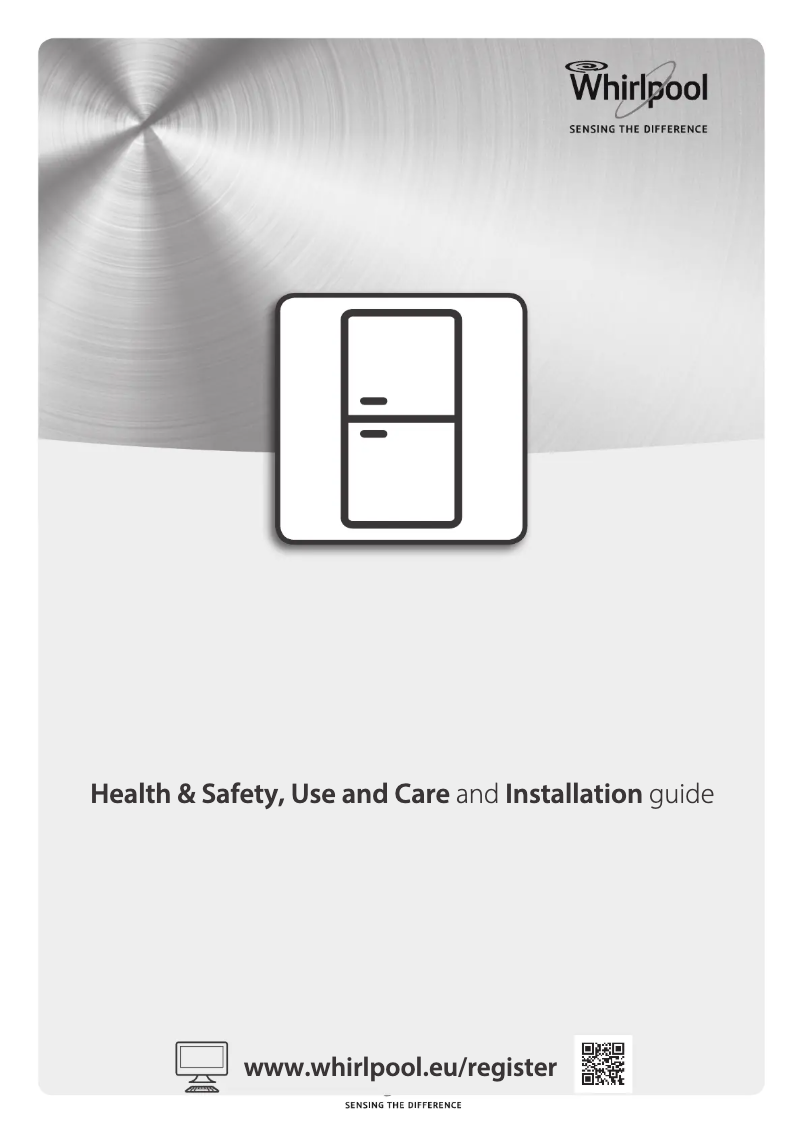 Page n°1 - Guide d'installation Whirlpool BSNF 8101 W