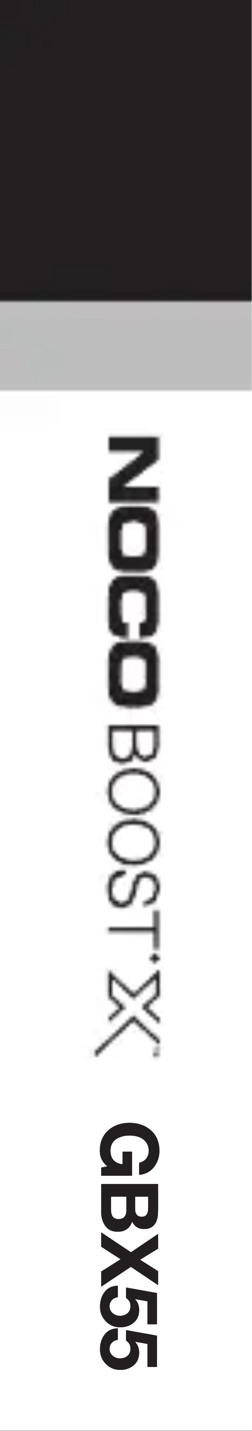 Page n°1 - Manuel utilisateur NOCO Boost X GBX55