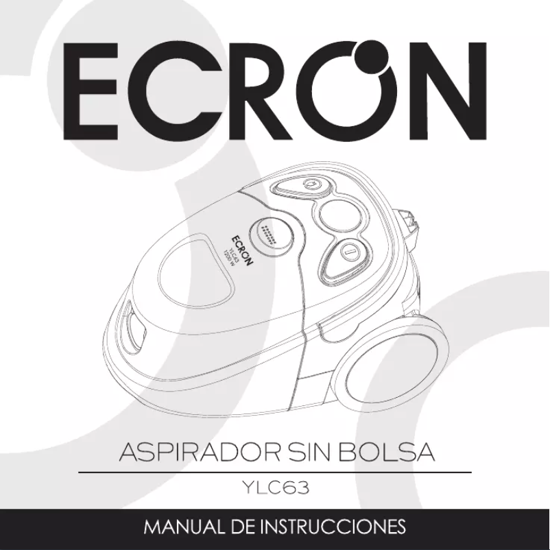 Page 1 de la notice Manuel utilisateur Ecron YLC63