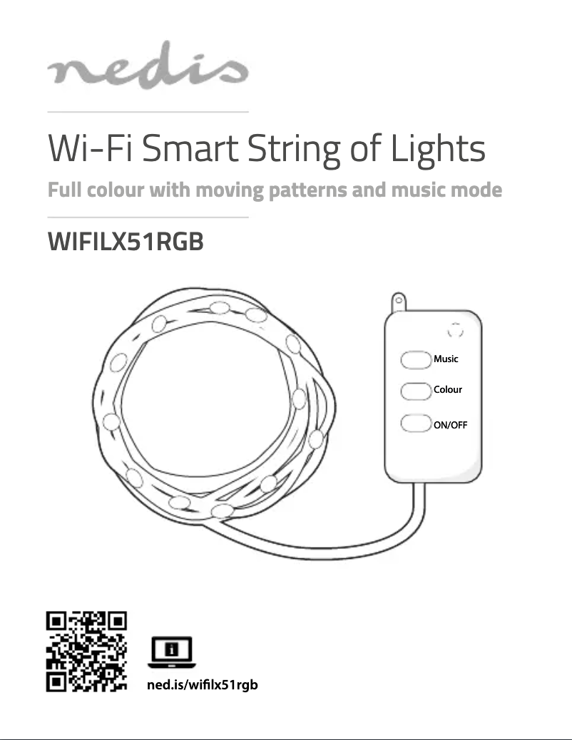 Image de la première page du manuel de l'appareil WIFILX51RGB