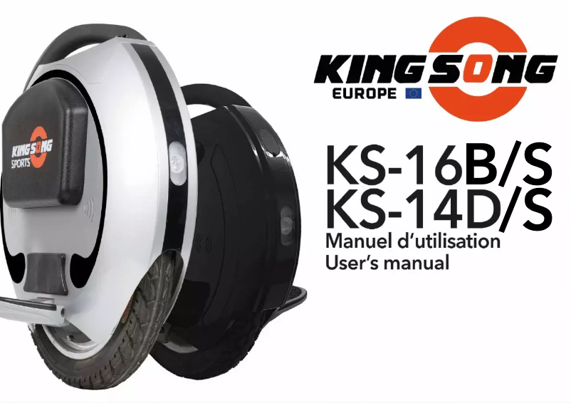 Page 1 de la notice Manuel utilisateur Kingsong KS-14D