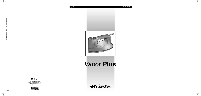 Image de la première page du manuel de l'appareil 6399