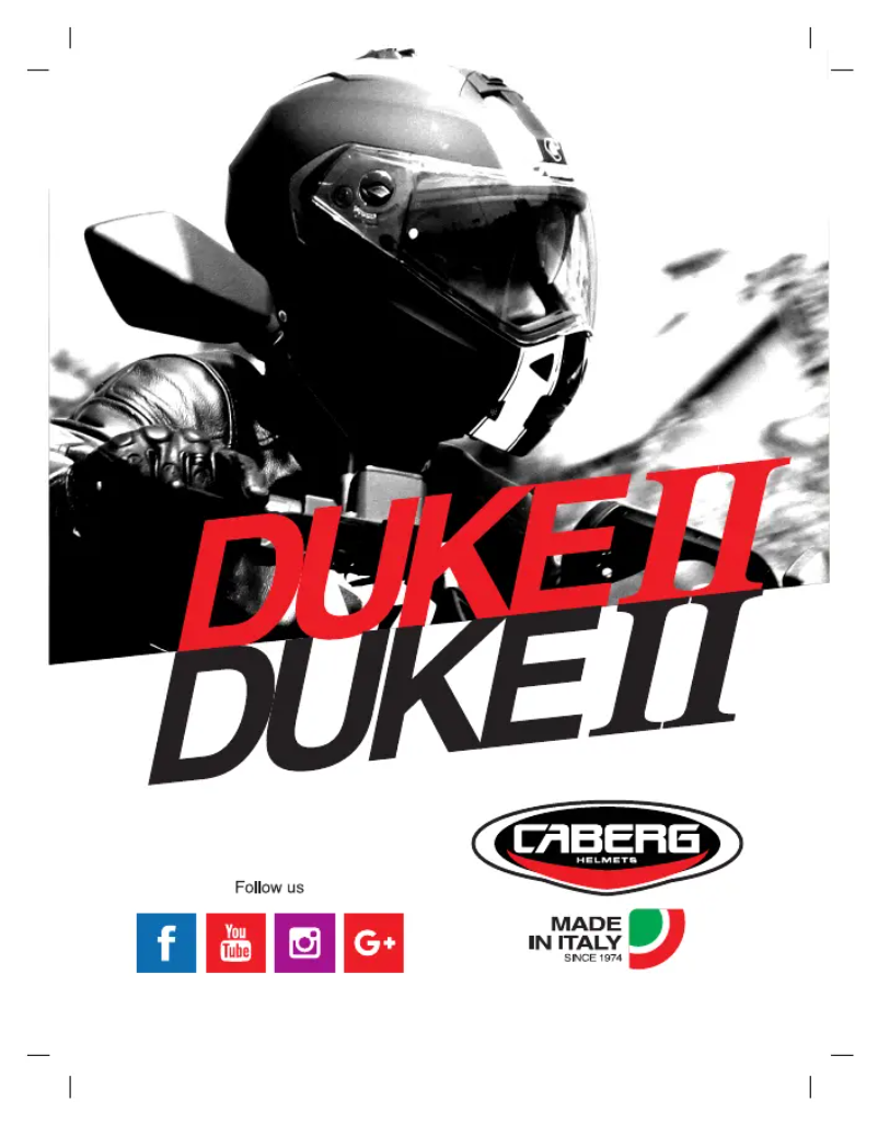 Image de la première page du manuel de l'appareil Duke II