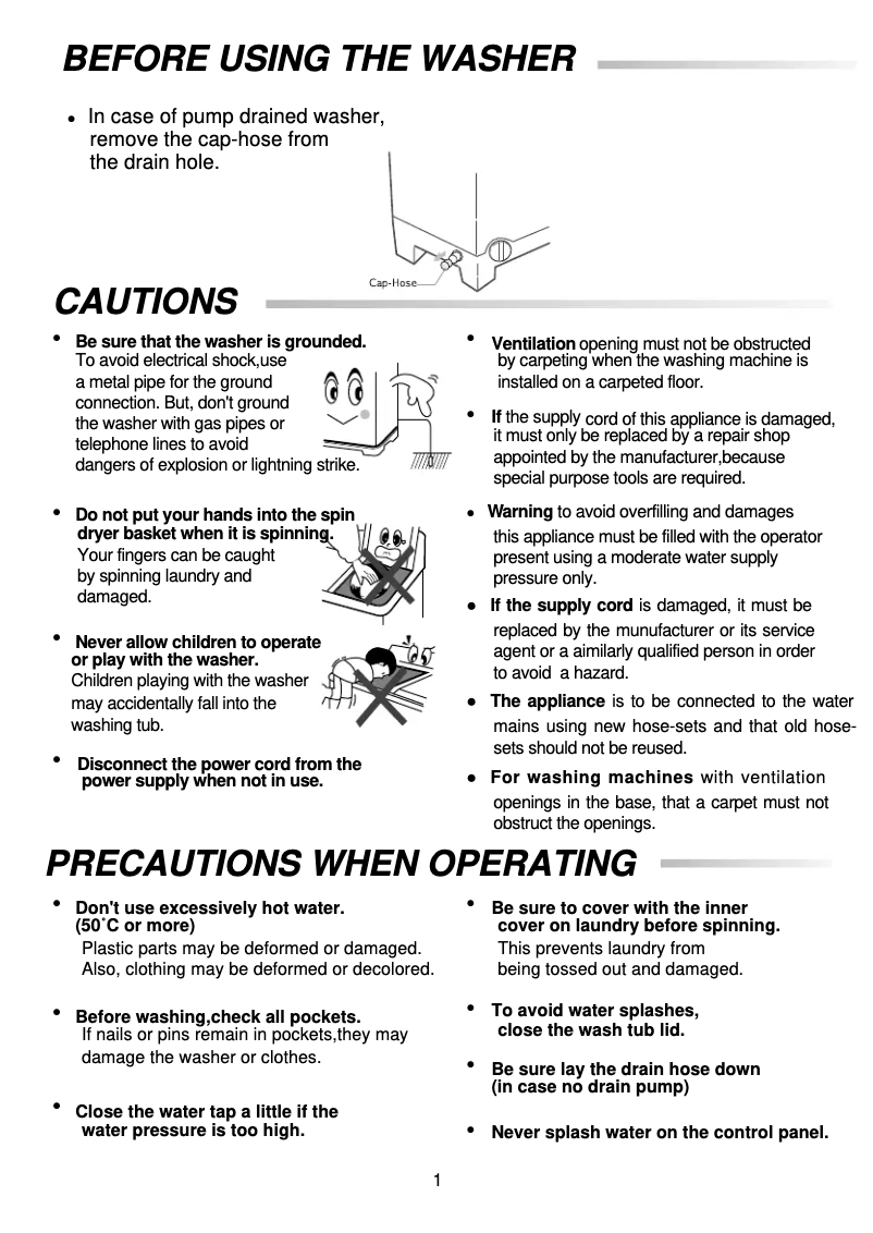 Page 1 de la notice Manuel utilisateur Samsung SWT80H2