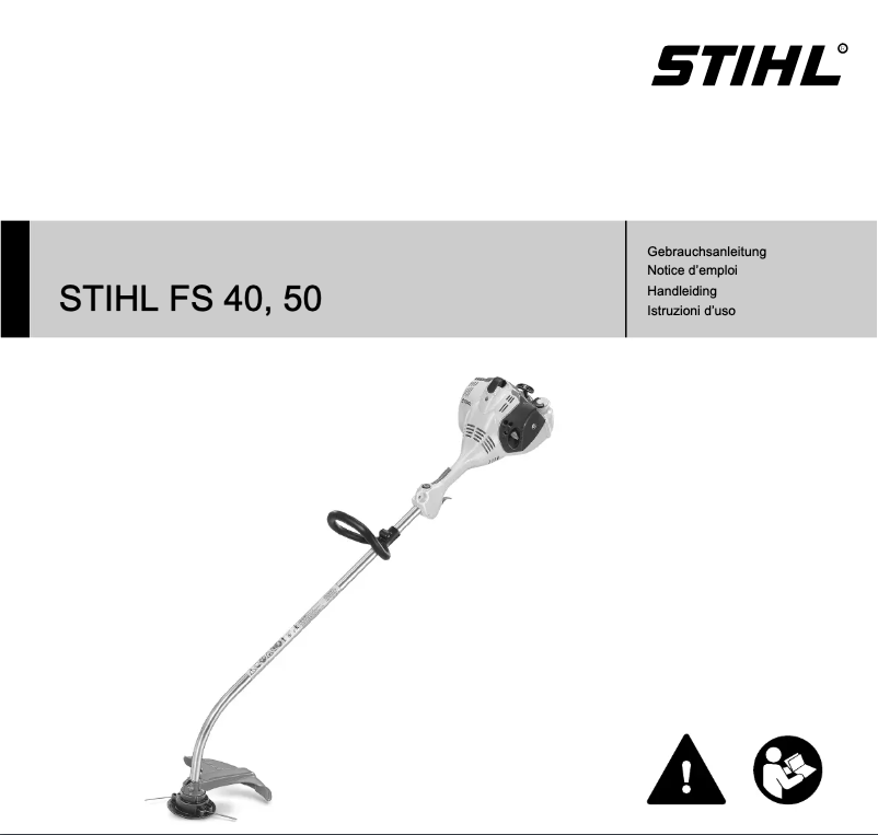 Page 1 de la notice Manuel utilisateur Stihl FS 40