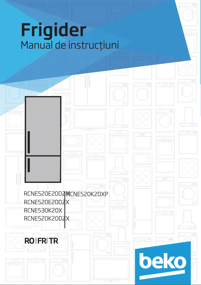 Image de la première page du manuel de l'appareil RCNE520K20XP