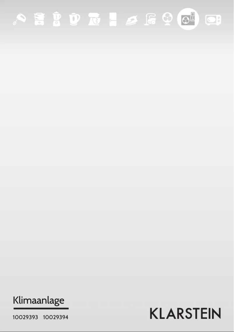 Image de la première page du manuel de l'appareil 10029393