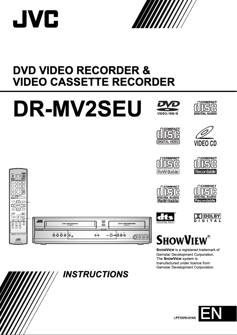 Image de la première page du manuel de l'appareil DR-MV2