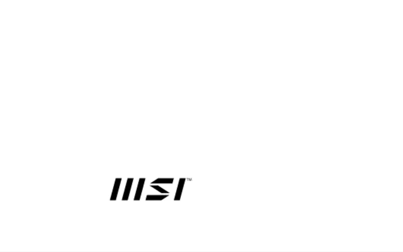 Page n°1 - Manuel utilisateur MSI Pro MP2422C