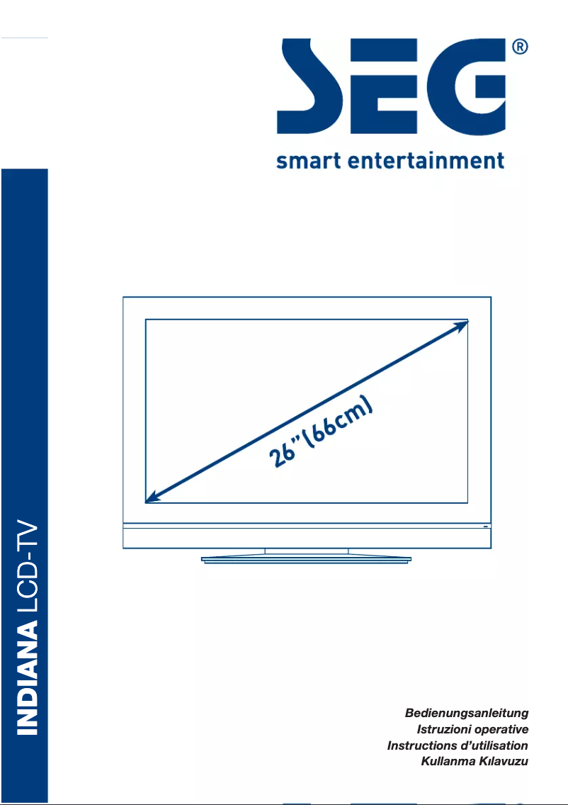 Image de la première page du manuel de l'appareil Indiana