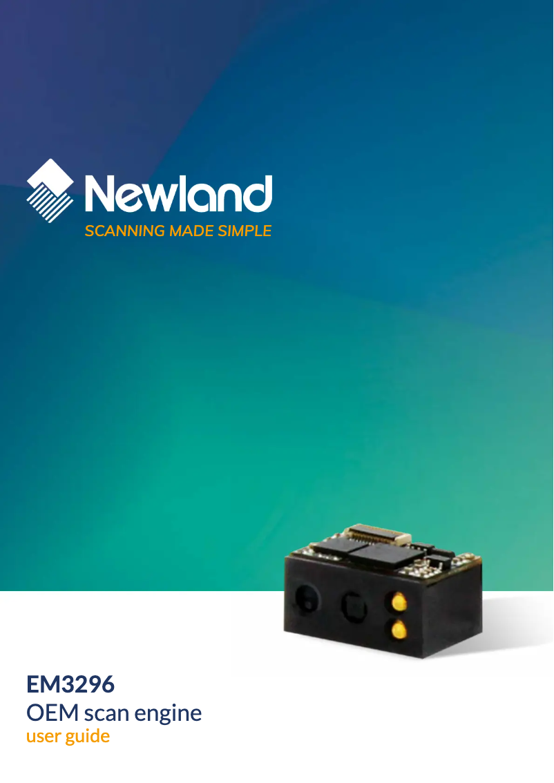 Página 1 del manual Manual de usuario Newland EM3296