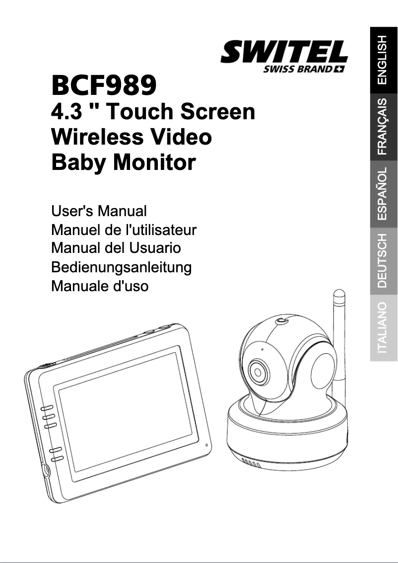 Page 1 de la notice Manuel utilisateur Switel BCF989