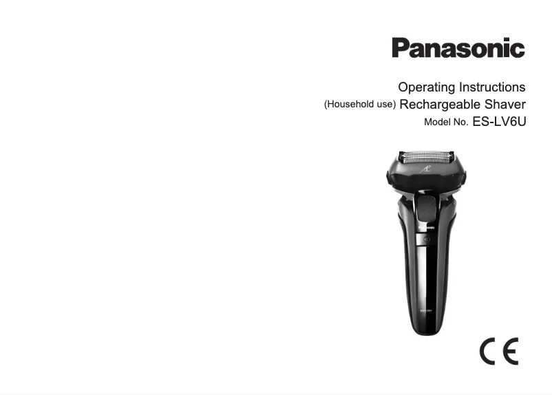 Page 1 de la notice Manuel utilisateur Panasonic ES-LV6U
