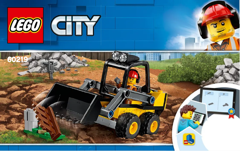 Page 1 de la notice Manuel utilisateur Lego City 60219