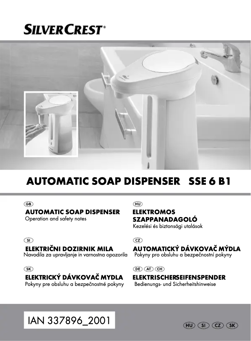 Page 1 de la notice Manuel utilisateur SilverCrest SSE 6 B1