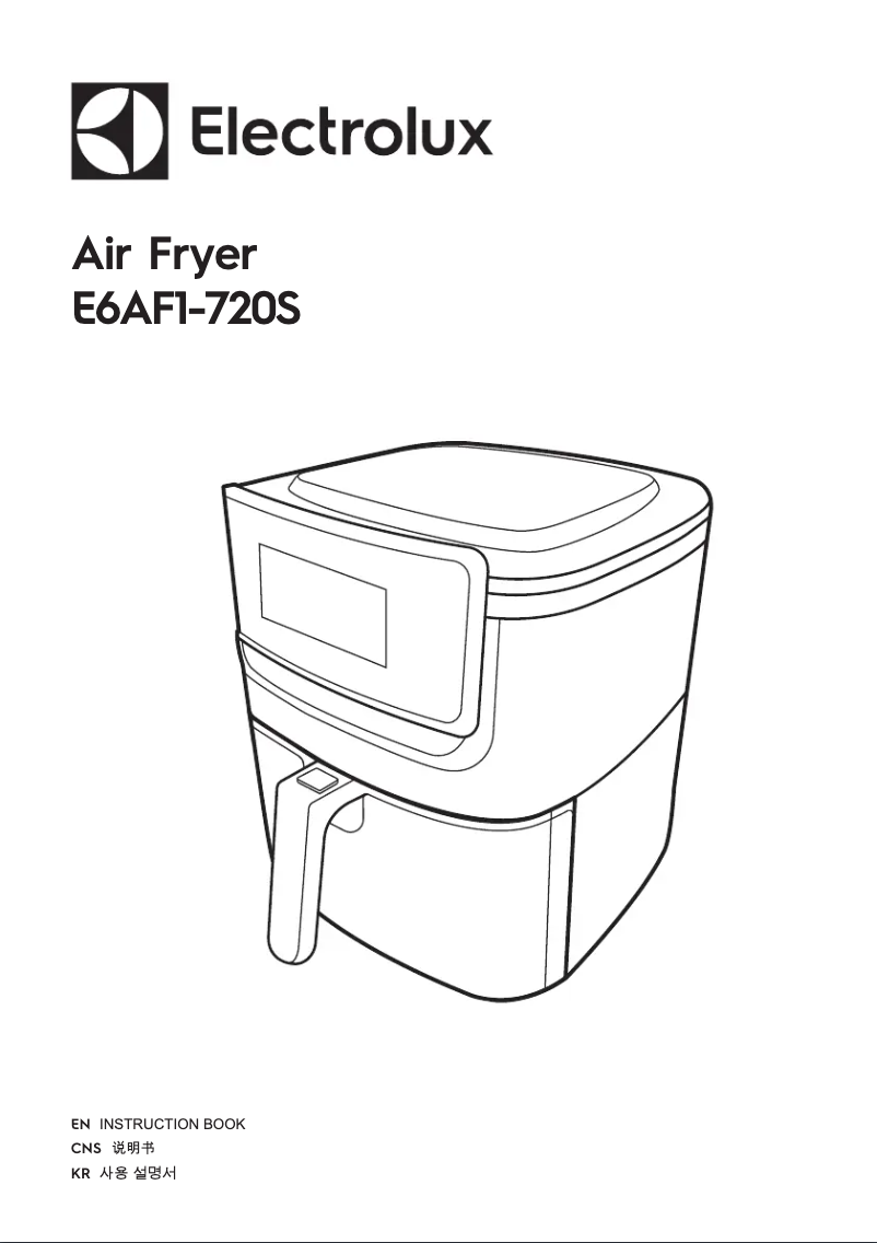 Page 1 de la notice Manuel utilisateur Electrolux Explore 6 E6AF1-720S