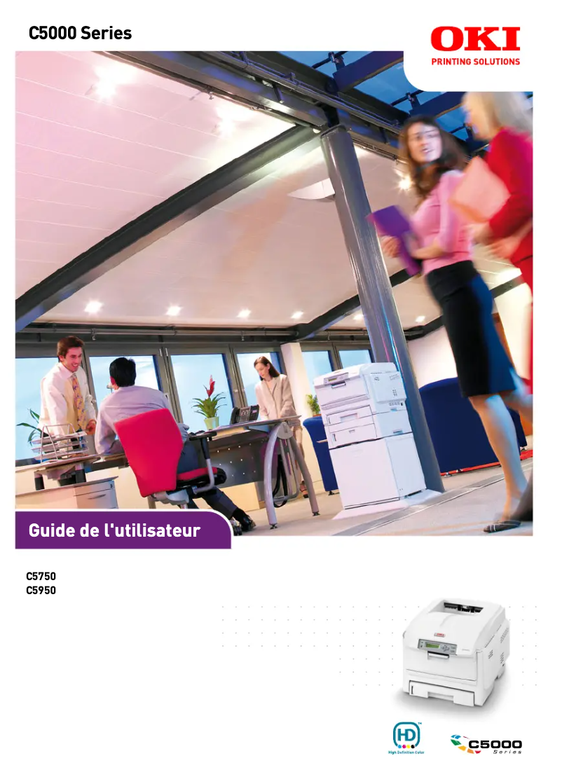 Page n°1 - Manuel utilisateur OKI C5750n