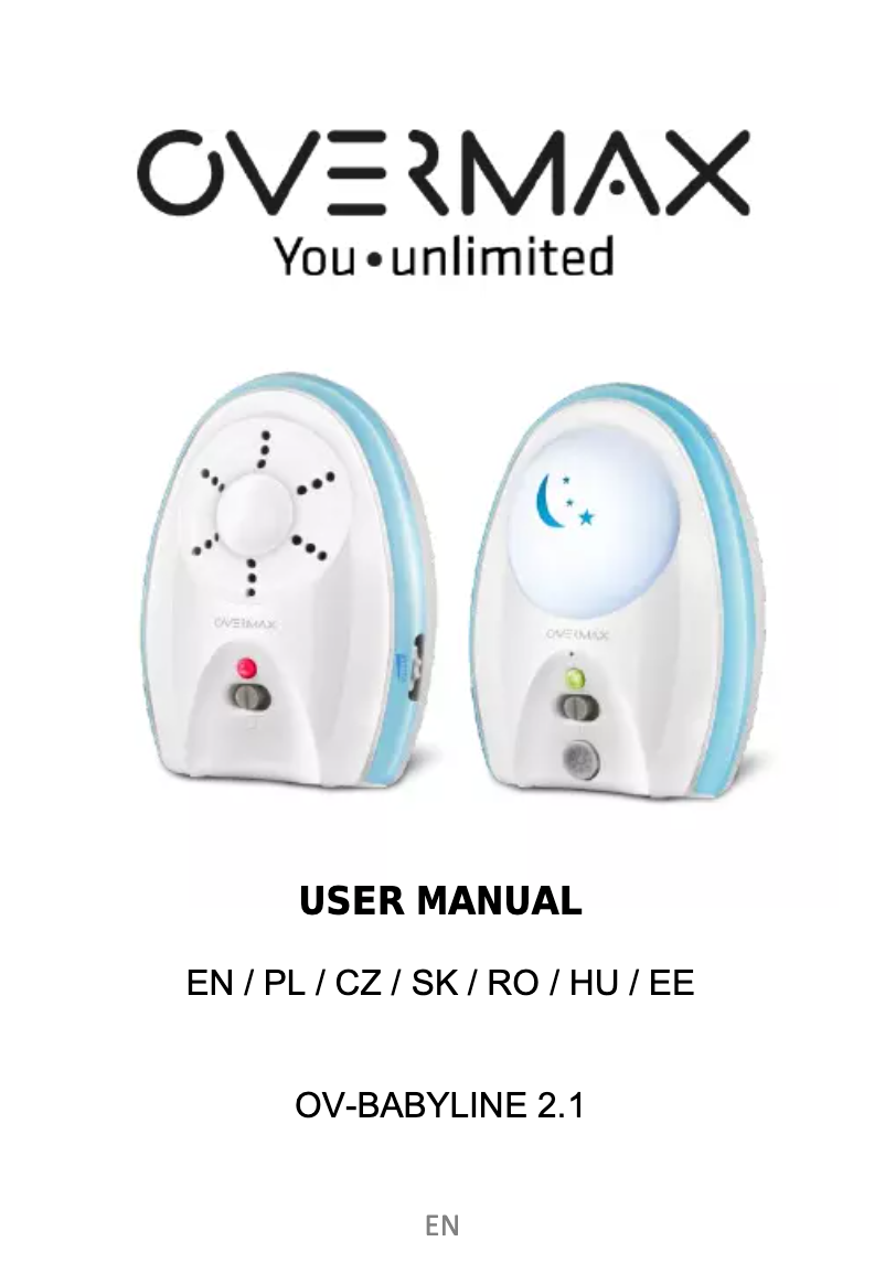 Image de la première page du manuel de l'appareil Babyline 2.1