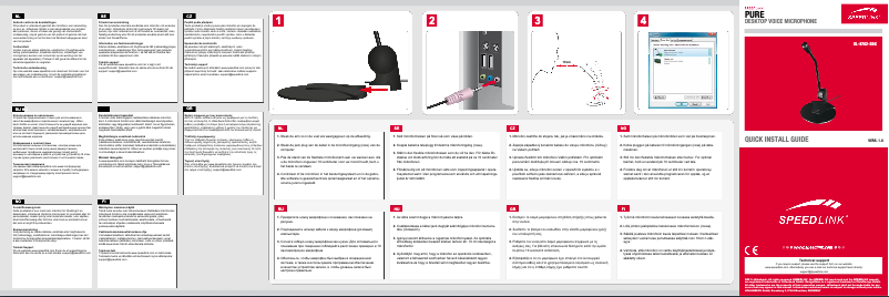 Image de la première page du manuel de l'appareil SL-8702-SBK