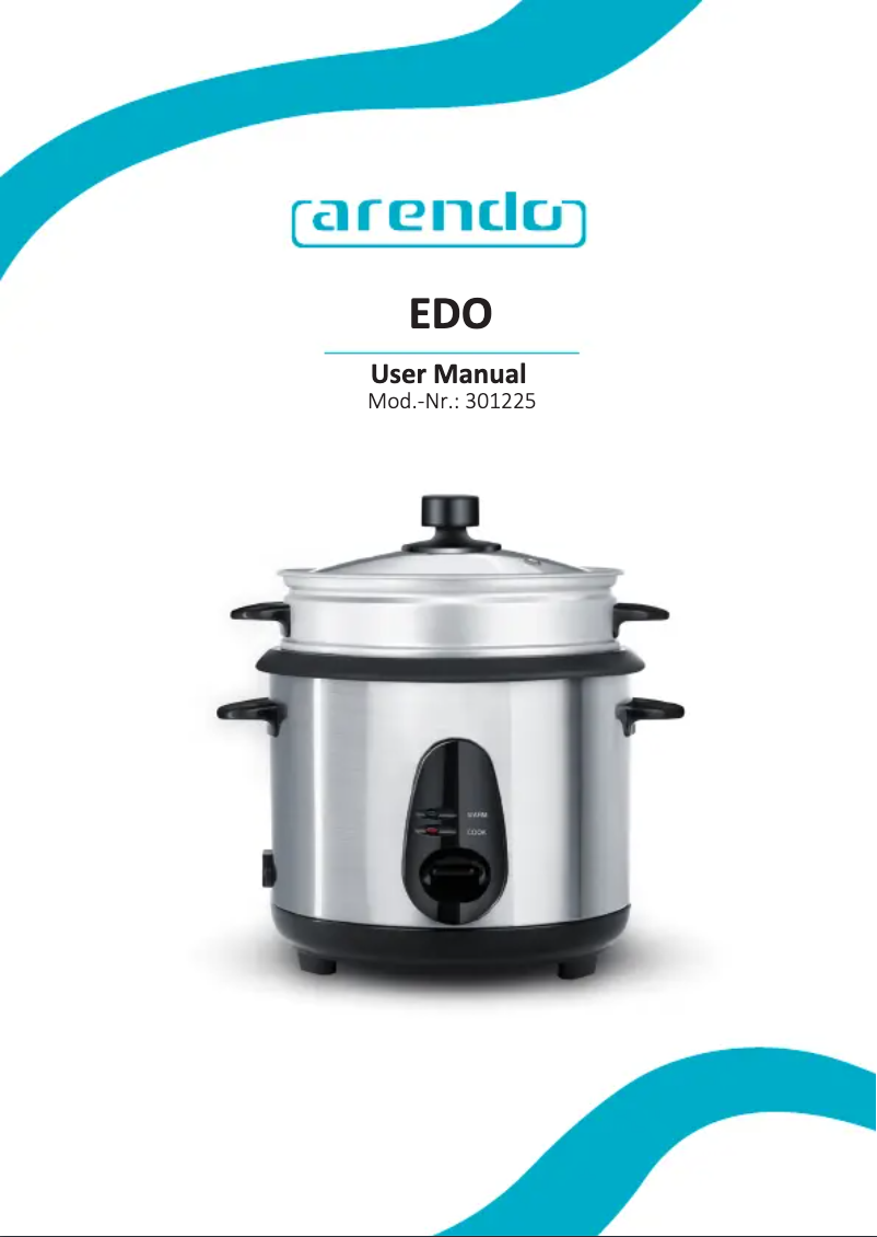 Page 1 de la notice Manuel utilisateur Arendo Edo 301225