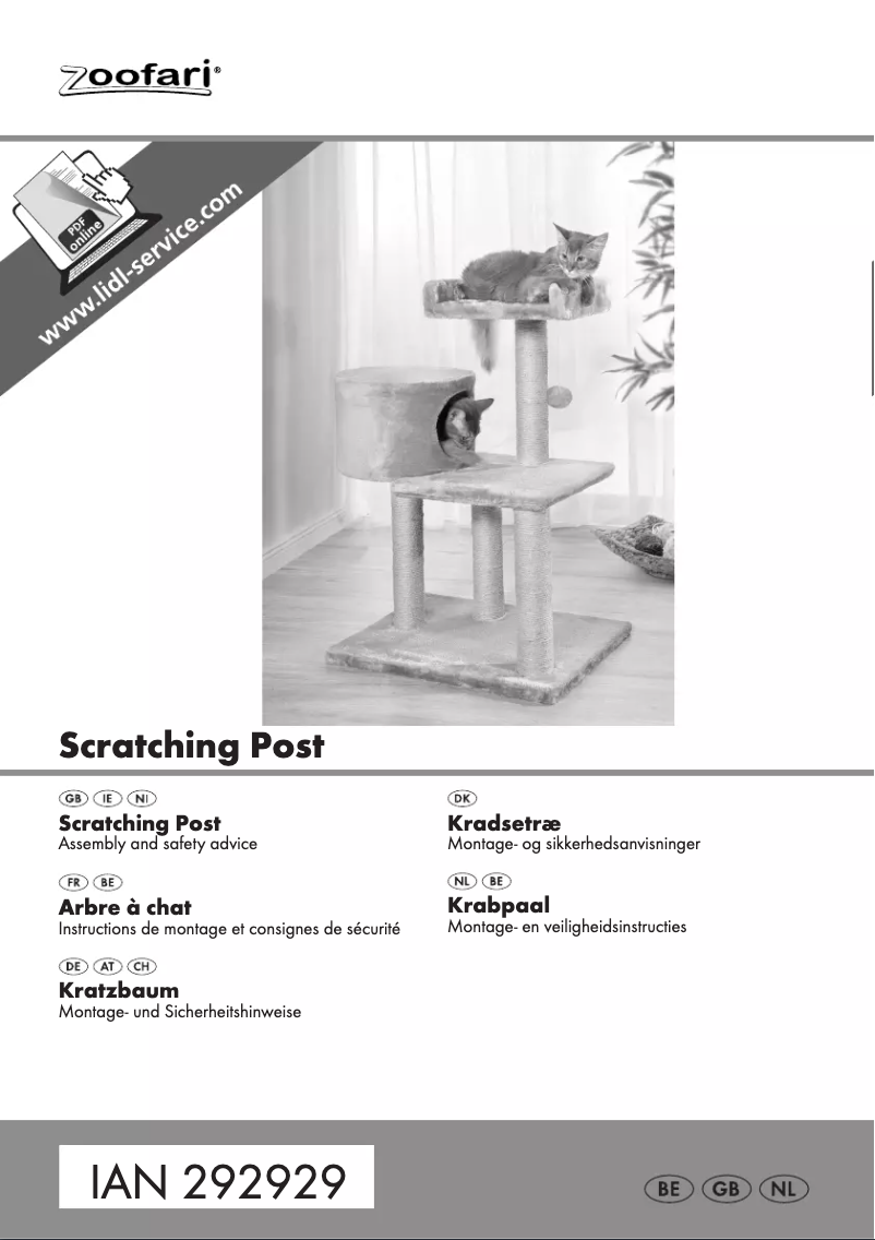 Página 1 del manual Manual de usuario Zoofari IAN 292929