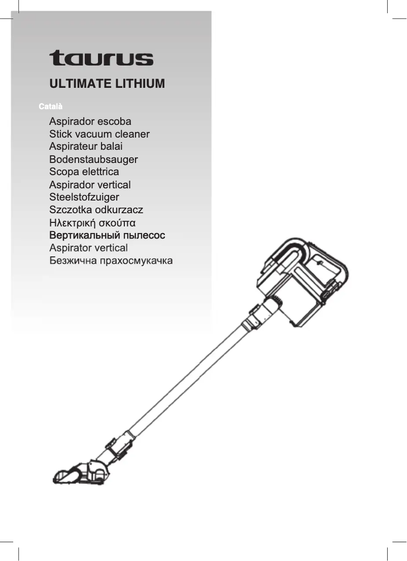 Image de la première page du manuel de l'appareil Ultimate Lithium