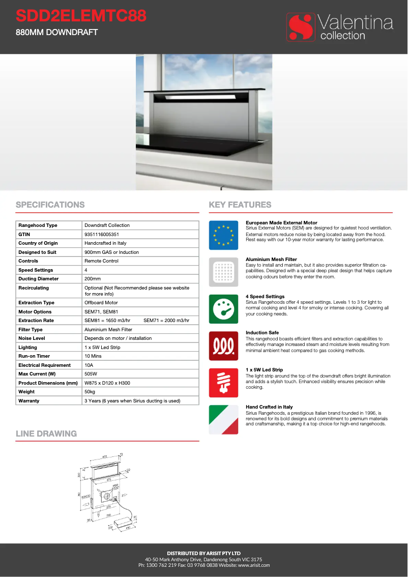 Image de la première page du manuel de l'appareil SDD2ELEMTC88