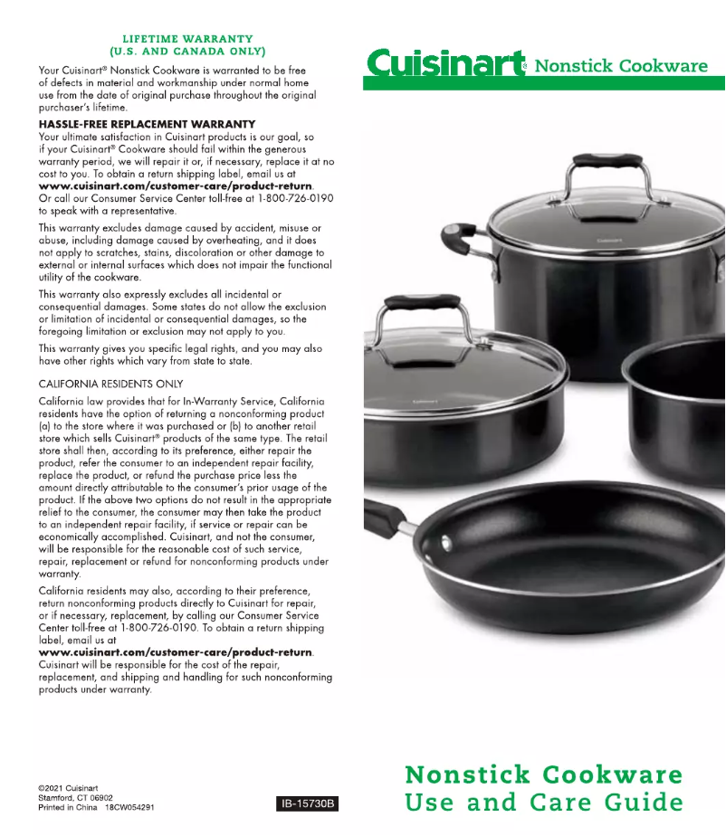 Page 1 de la notice Manuel utilisateur Cuisinart FP2-24BKP1