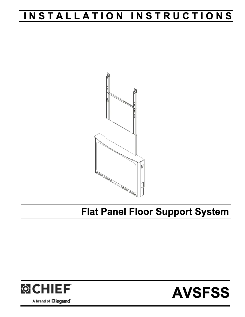 Image de la première page du manuel de l'appareil AVSFSS