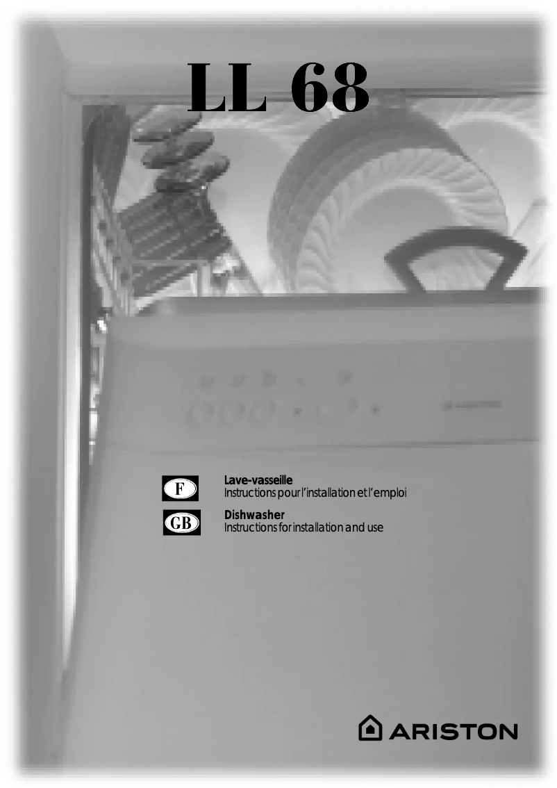 Page n°1 - Manuel utilisateur Hotpoint Ariston LL 68 X FR