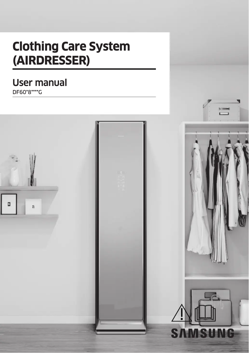 Page 1 de la notice Manuel utilisateur Samsung DF60R8200WG