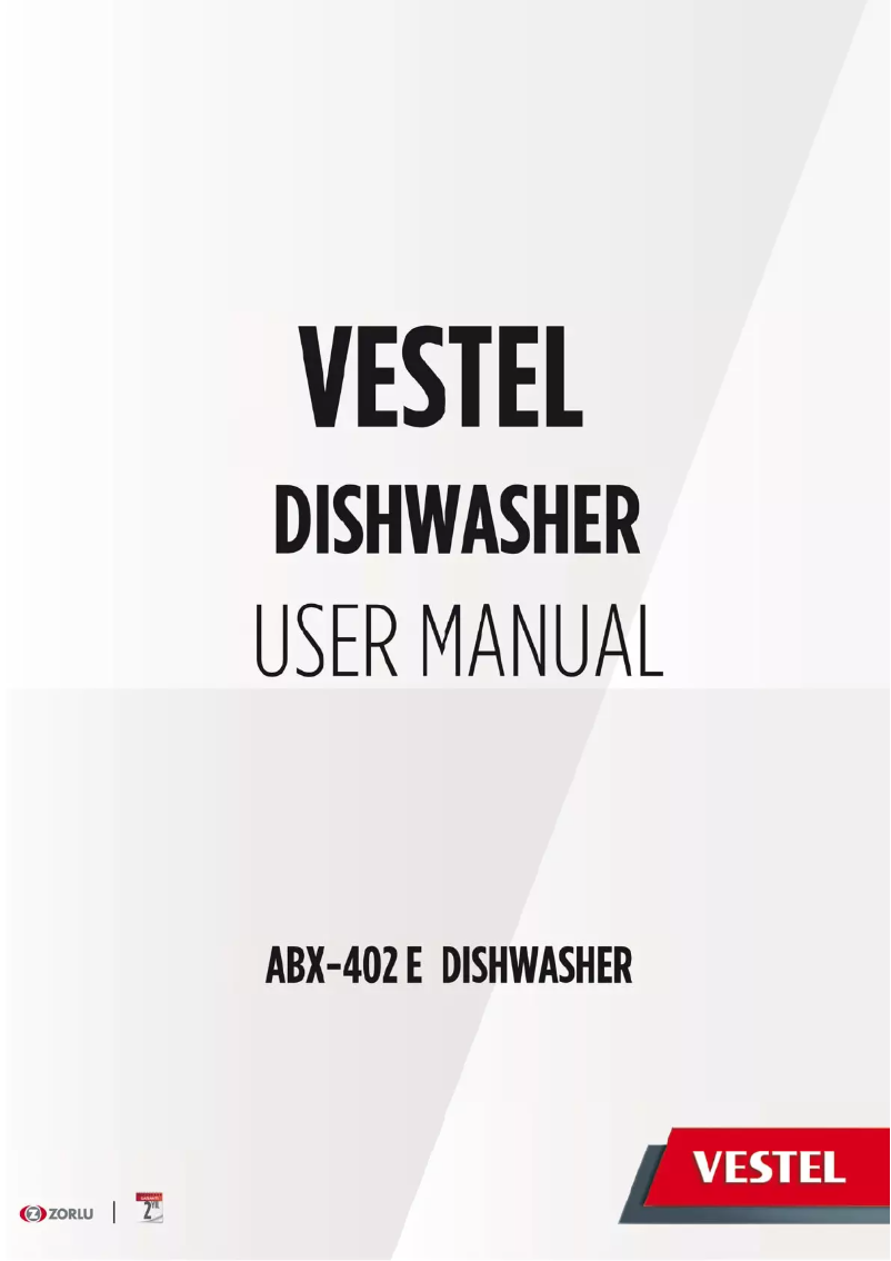 Page 1 of the manual User Manual Vestel ABX-402 E