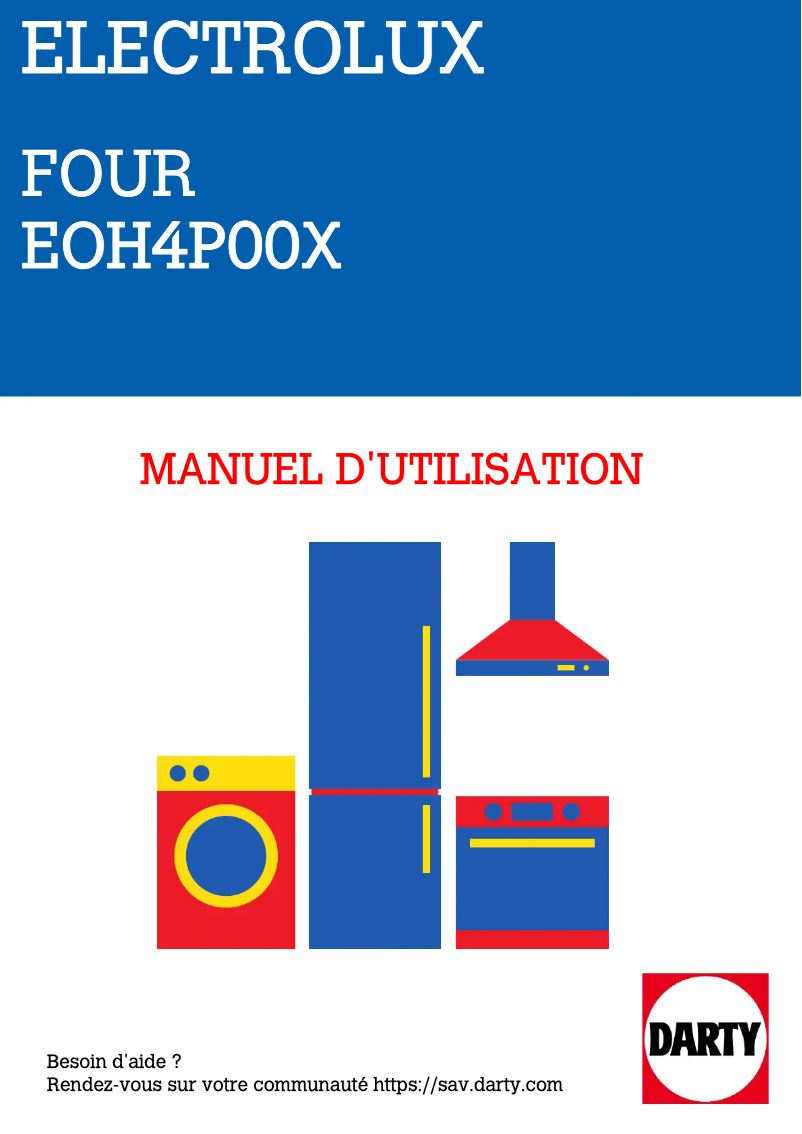Image de la première page du manuel de l'appareil EOH4P00X