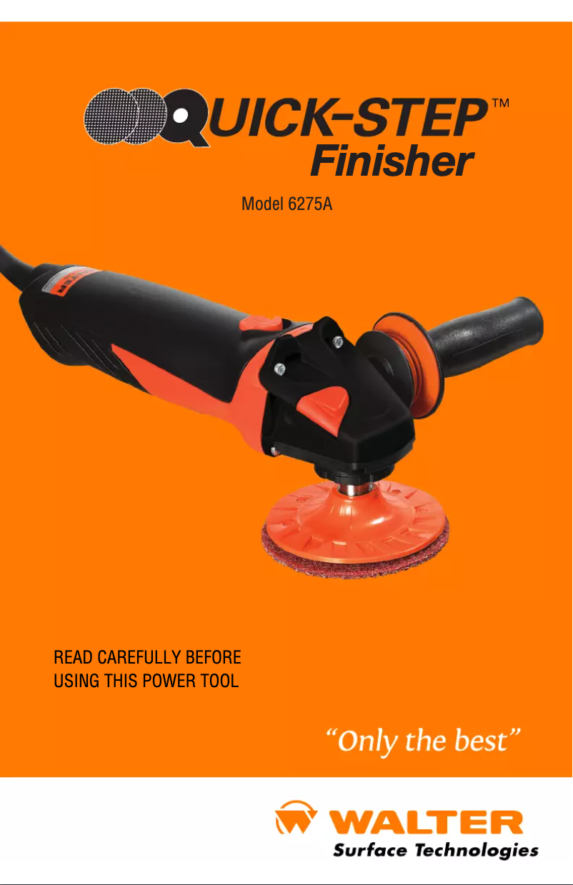 Página 1 del manual Manual de usuario Metabo Mod. 30-A 275