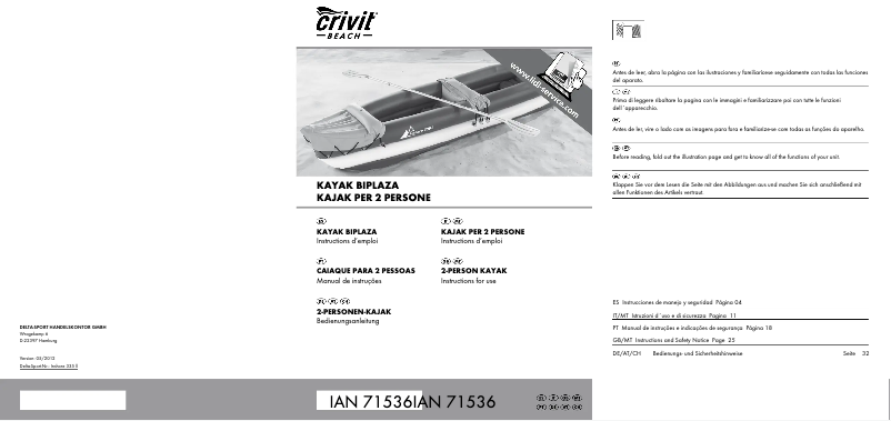 Image de la première page du manuel de l'appareil IAN 071536